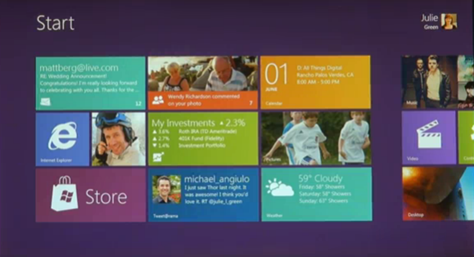 マイクロソフトの次期ＯＳ「Windows 8」の新機能